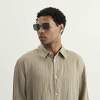 Gucci Men's GG2096SA Sunglasses in Gold/Green 