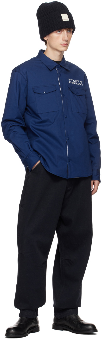 Emporio Armani Blue Insulated Jacket