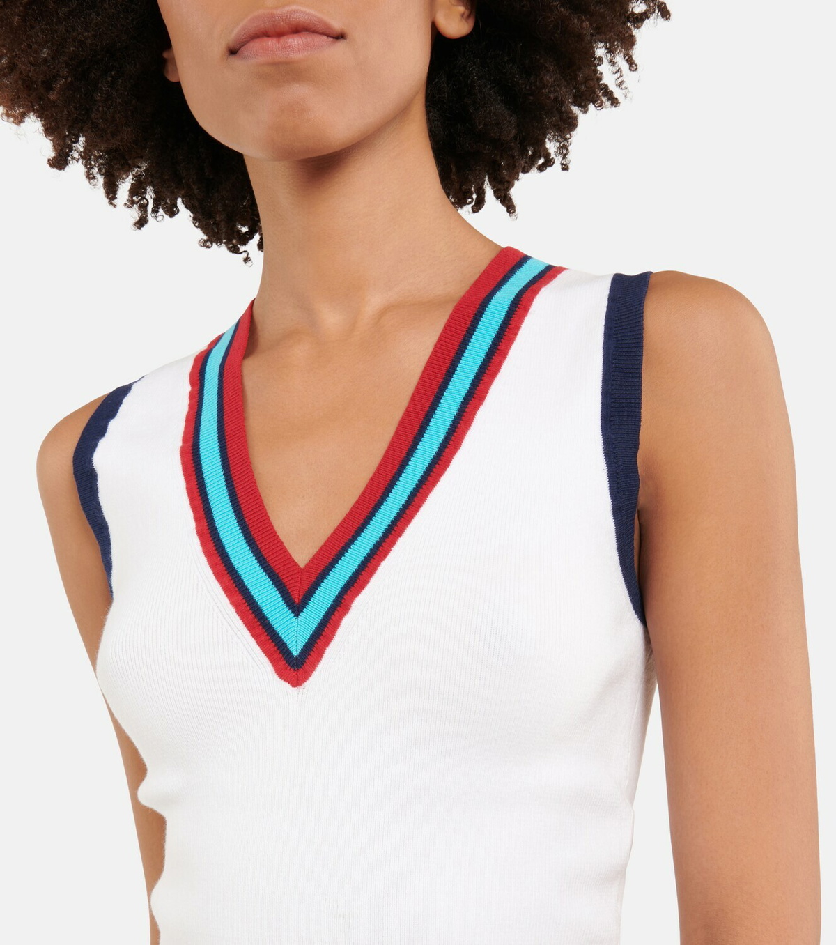 The Upside - Courtside Juliet cotton-blend vest