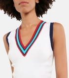 The Upside - Courtside Juliet cotton-blend vest