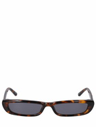 THE ATTICO Thea Slim Squared Acetate Sunglasses