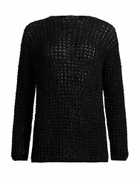 Sapio Womens Sweater in Black