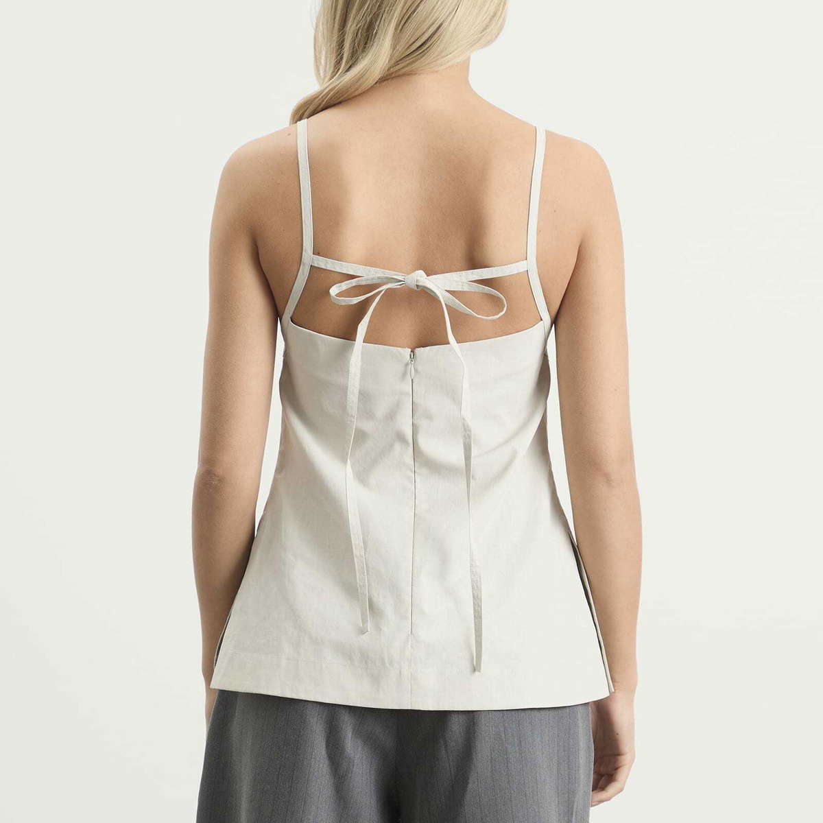 Studio Nicholson Women's Apron Top in Bone