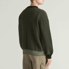 FrizmWORKS Men's Rollneck Ringer Knit in Olive