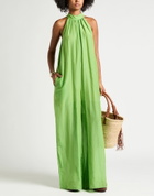 Semicouture Womens Jumpsuit Light in Green