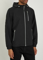 Moose Knuckles Charlesbourg Hooded Shell Jacket Black