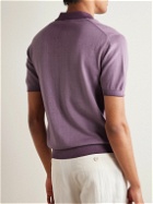 Altea - Cotton Polo Shirt - Purple