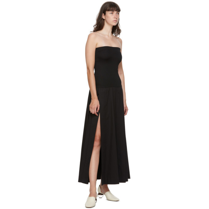 Esse Studios Black Strapless Maxi Dress Esse Studios