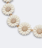 Carolina Herrera Crystal-embellished floral necklace