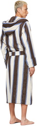 Tekla Multicolor Hooded Bathrobe