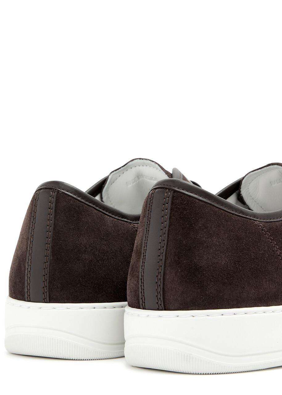 Lanvin DBB1 Suede Sneakers Dark Brown
