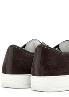 Lanvin DBB1 Suede Sneakers Dark Brown