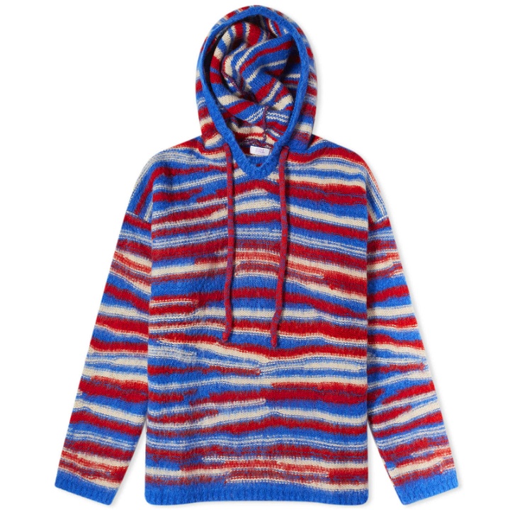 Photo: ERL Unisex Oversized Hoodie in Red Blue