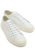 Saint Laurent Gym Leather Sneakers White