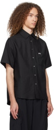 Rhude Black Patch Pocket Shirt