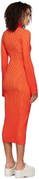 SIMONMILLER Orange Zumi Midi Dress