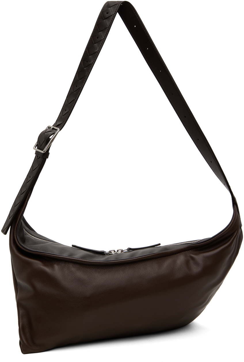 Bottega Veneta Black & Brown Small Zigzag Bag Bottega Veneta