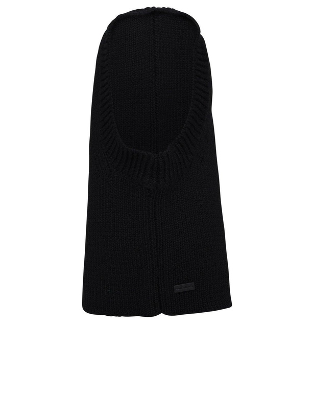 Photo: Saint Laurent Large Ribbed Balaclava