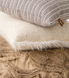 The House of Lyria Bolma wool and cotton pillow