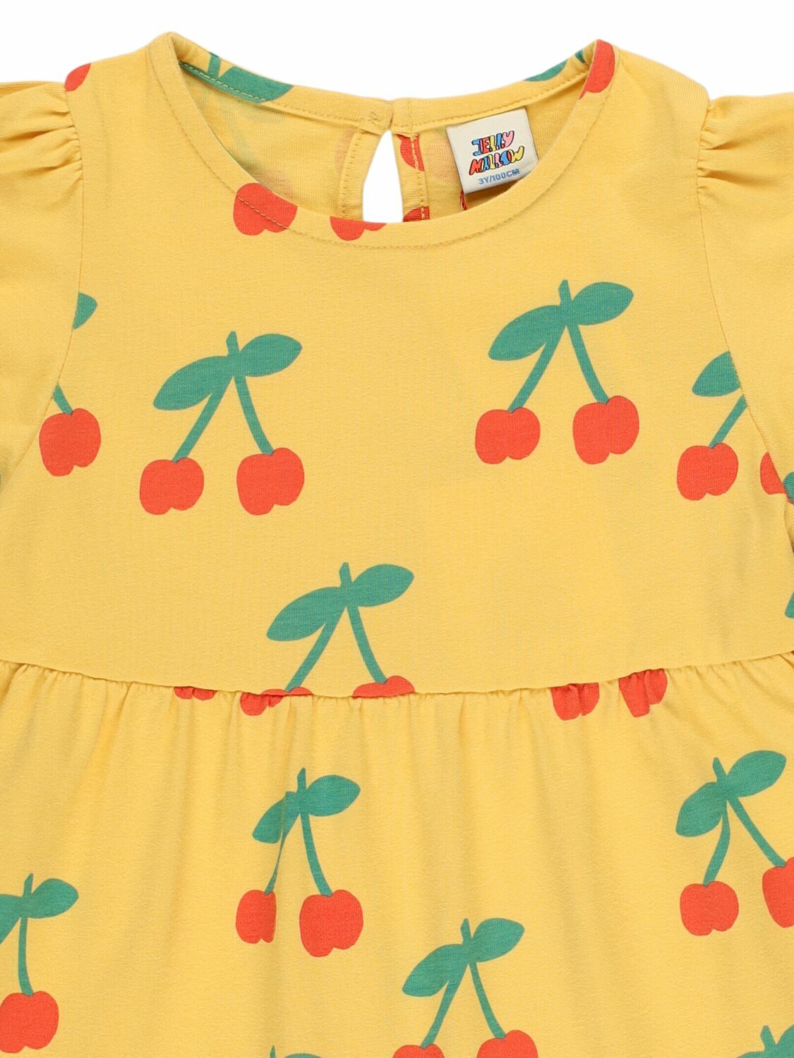 JELLYMALLOW Cherry Print Cotton Dress