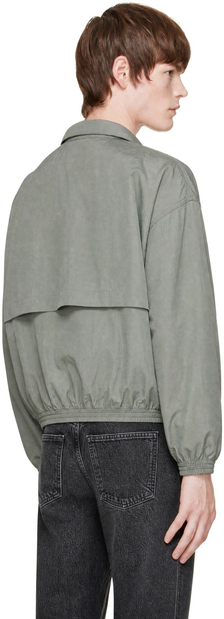 AGOLDE Green Marshall Windbreaker Jacket