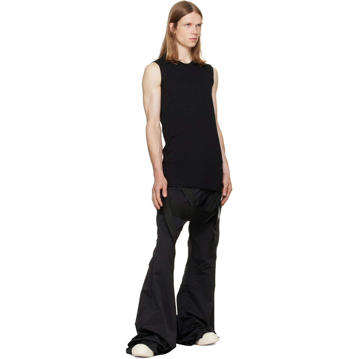 Rick Owens Black Tower Low Sneaks Sneakers