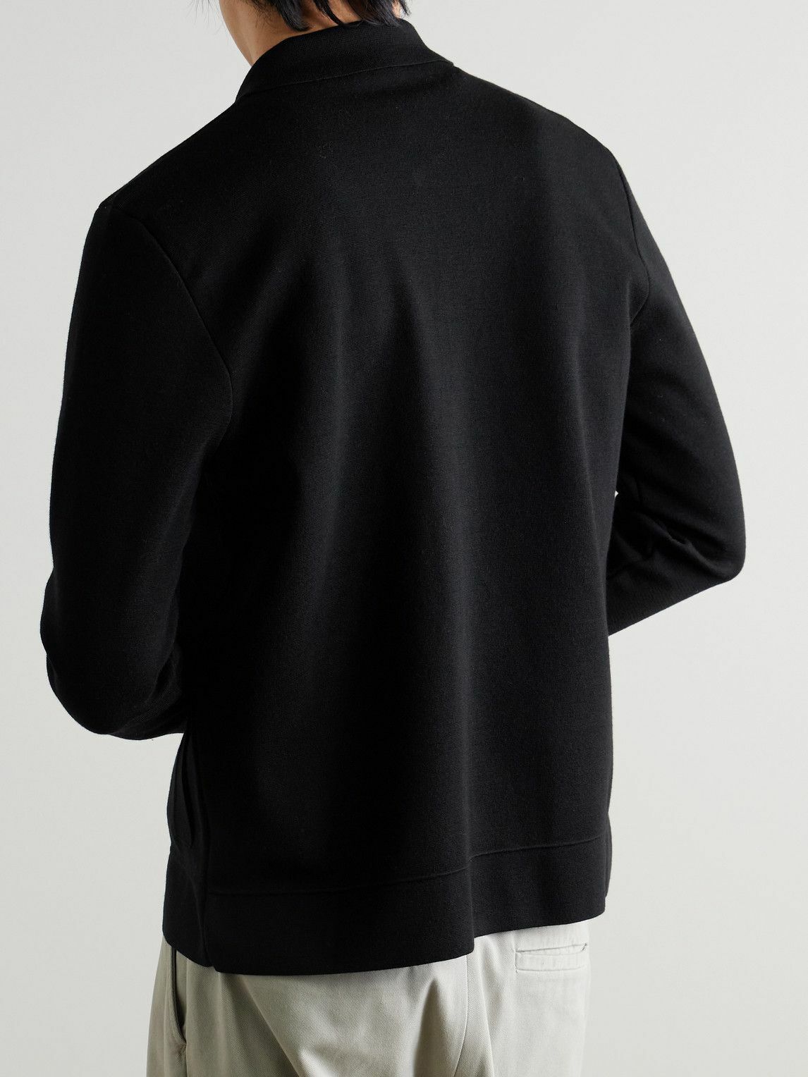 Sunspel - Merino Wool Milano Jacket - Black