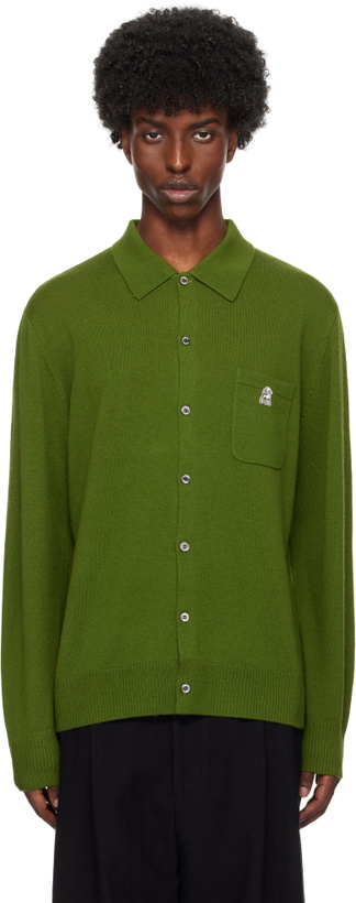 Photo: the Shepherd UNDERCOVER Green US2D4901 Cardigan