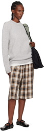 Stone Island Gray 5100053 Crew Neck Sweater