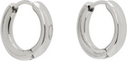 Vitaly Silver Arc Earrings