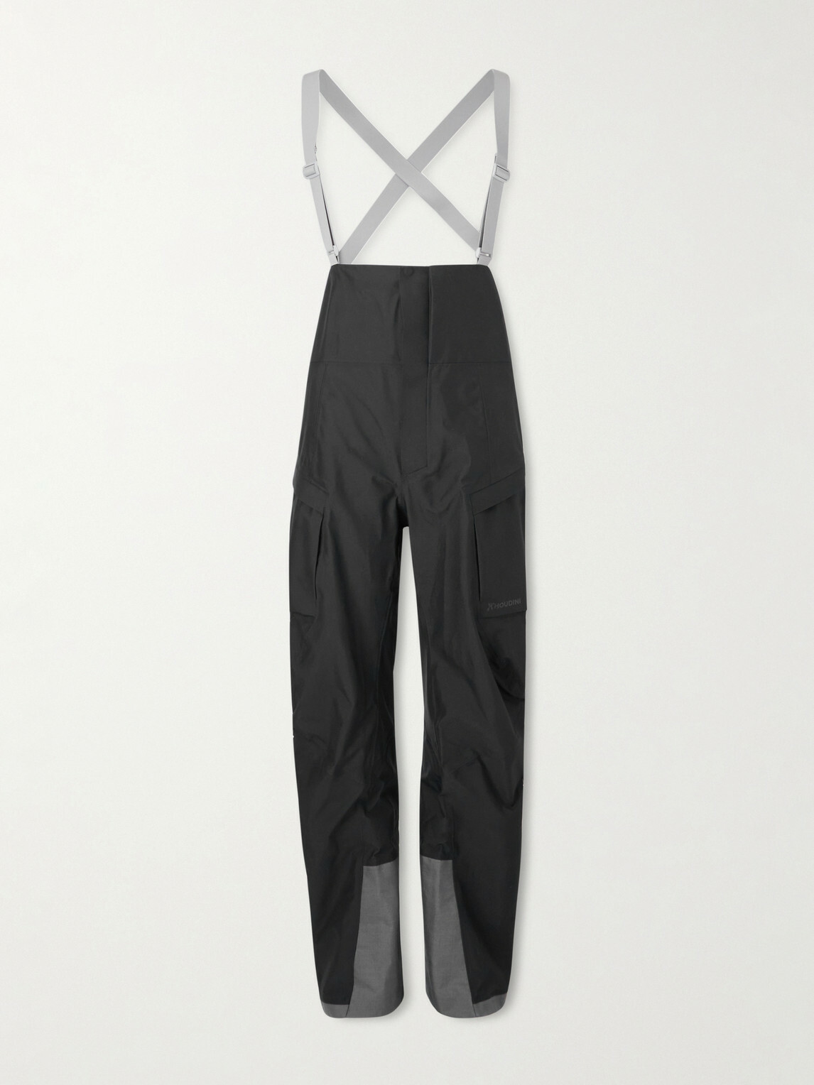 Houdini - Rollercoaster Straight-Leg Recycled Ski Salopettes - Black