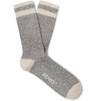 Beams Plus - Ragg Two-Pack Striped Mélange Cotton Socks - Gray
