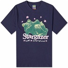 Lo-Fi Men's Stargazer T-Shirt in Navy