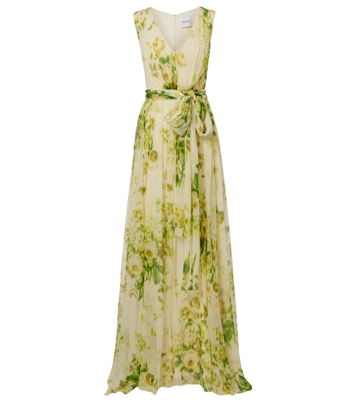 Photo: Erdem Floral silk creponne midi dress