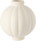 Louise Roe White Balloon 01 Ceramic Vase
