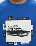 A.P.C. X Jw Anderson Tee Jo B. Blue - Mens - Shortsleeves