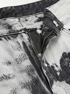 Givenchy - Slim-Fit Distressed Bleached Jeans - Black