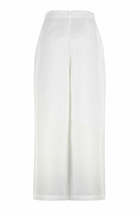 120% Lino Linen Wide Leg Trousers
