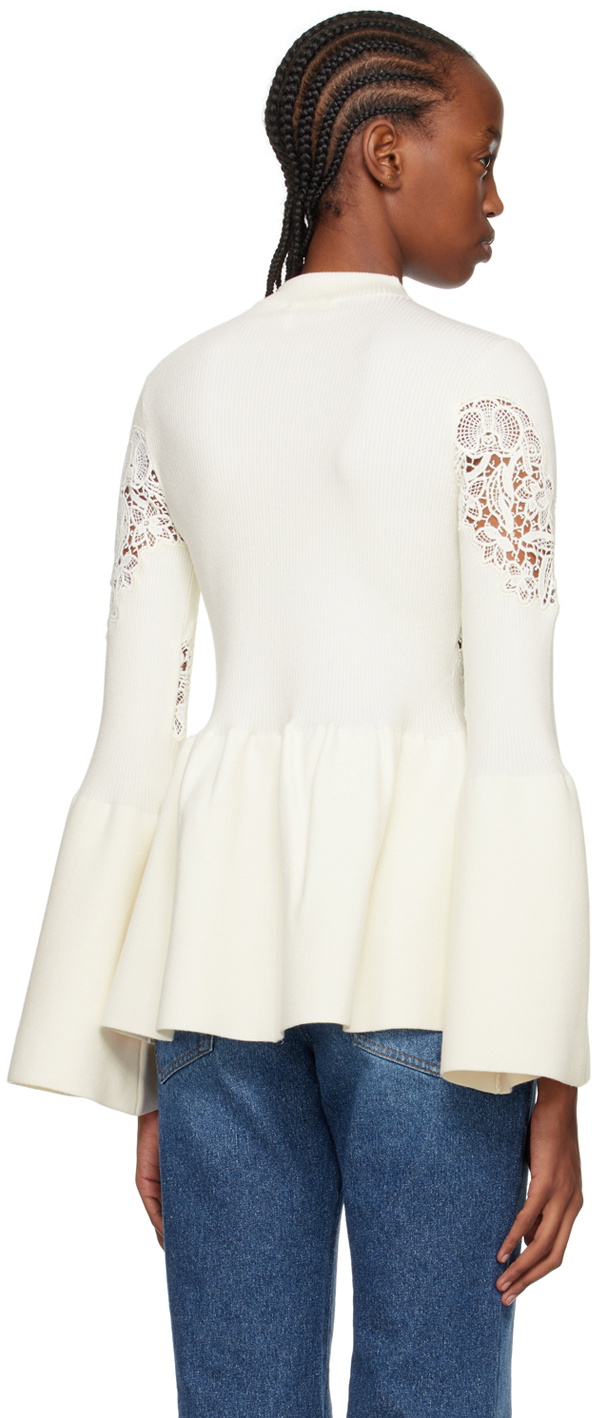 【値下げ中】fetico KNIT PEPLUM SWEATER size3 fetico KNIT PEPLUM SWEATER - メルカリ