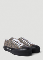 Jack TB Plimsoll Sneakers in Black