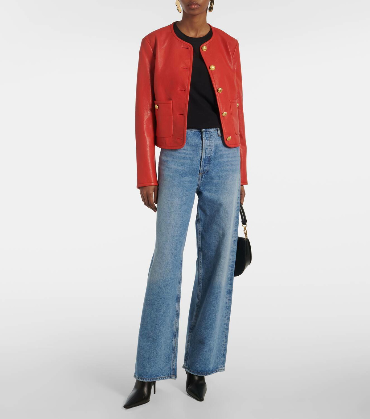 Veronica Beard Andrea leather jacket
