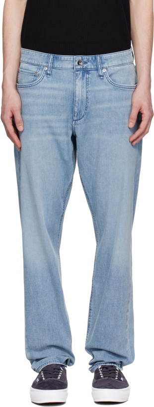 Photo: rag & bone Blue Fit 3 Athletic Fit Jeans