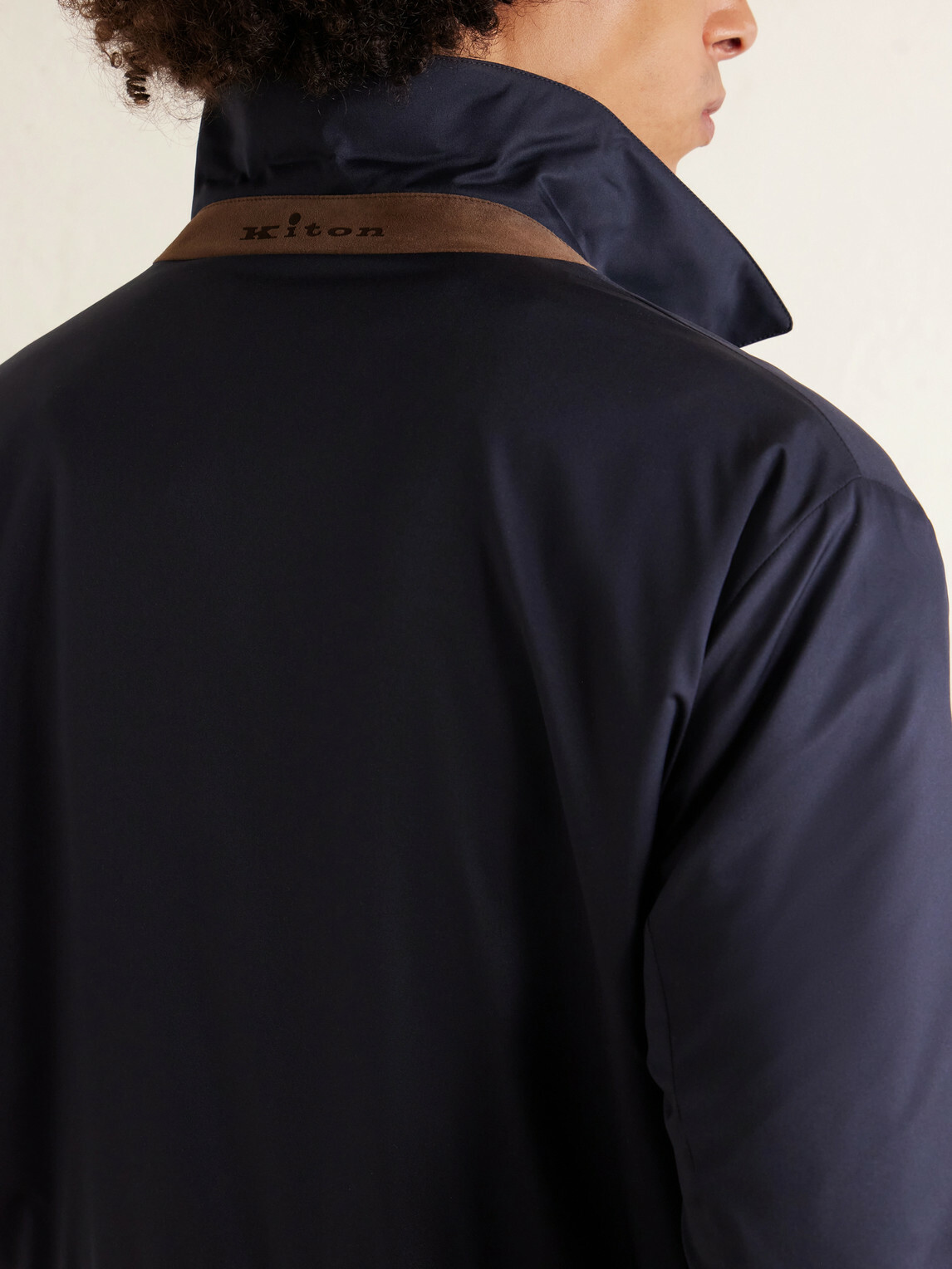 Kiton - Padded Shell Overshirt - Blue