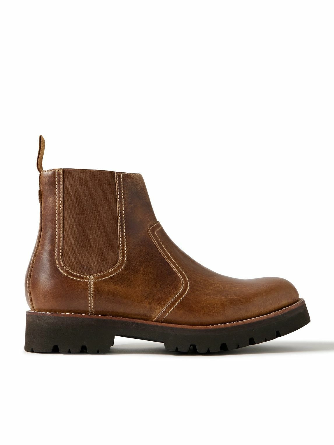 Photo: Grenson - Latimer Leather Chelsea Boots - Brown