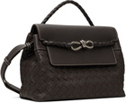 Bottega Veneta Brown Small Andiamo Messenger Bag