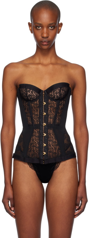 Photo: Agent Provocateur Black Mercy Corset