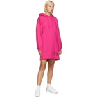 Valentino Pink VLTN Hoodie Dress