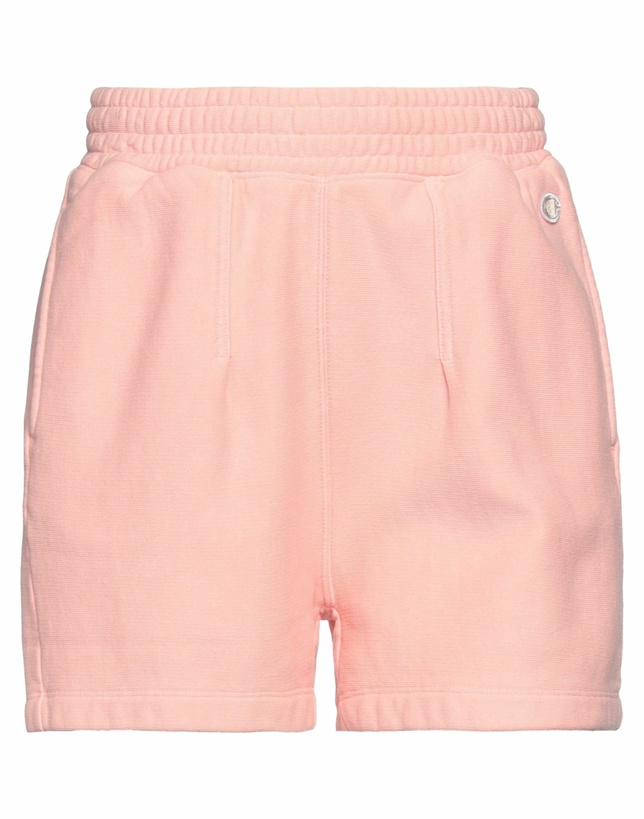 Photo: Champion Reverse Weave Womens Shorts & Bermuda Shorts in Salmon pink