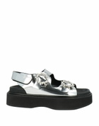 Simone Rocha Womens Sandals in Silver