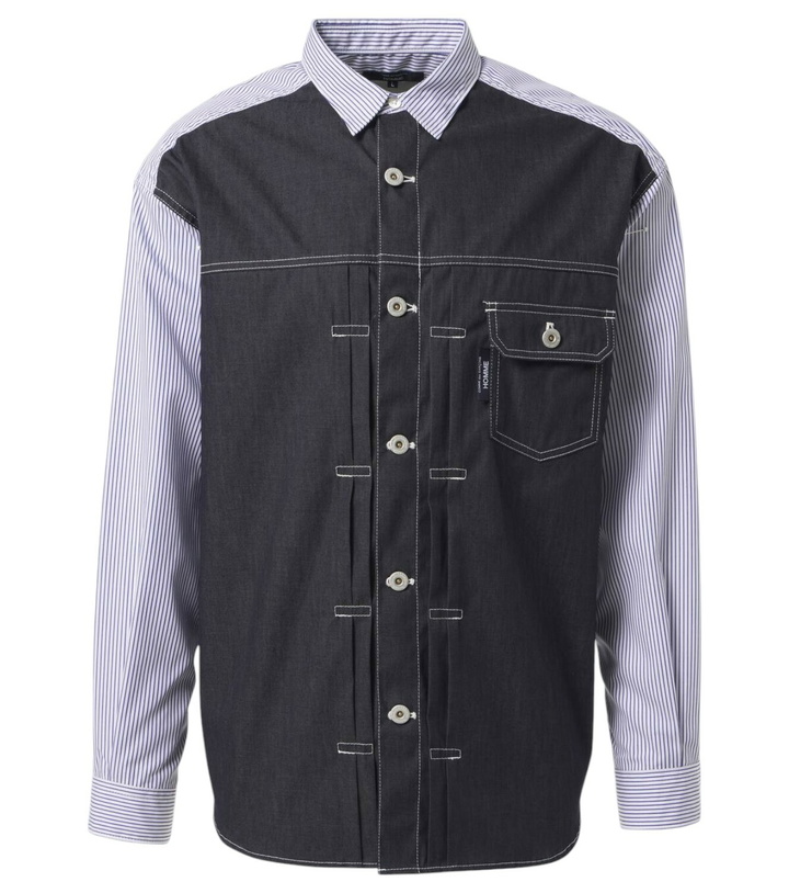 Photo: Comme des Garçons Homme Striped cotton shirt